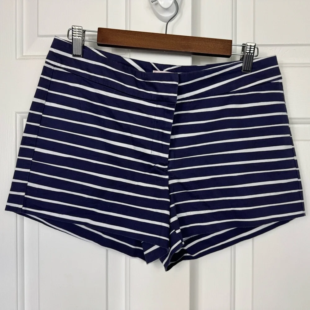 Persifor‎ Kelley Short Blue And White Striped Size 6  $98